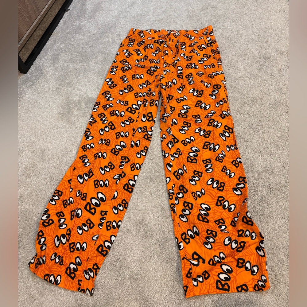 Disney Parks Halloween Pajama Pants - Boo! Size M